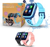 KidWorld Smartwatch Kinderen | Met HD-camera, GPS en 4G Verbinding | 1000 mAh Batterij | Waterdicht | Blauw | GPS horloge kind | Kinder smartwatch