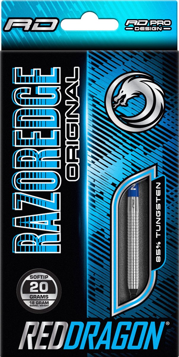 Red Dragon Razor Edge 85% - Soft Tip Darts — afbeelding 2