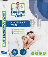 Dr. Breathe Well ™ - 16 Stevige Anti Snurk Neusspreider Buisjes - 4 verschillende maten