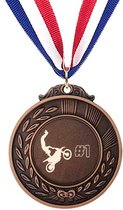 Akyol - mountainbike medaille bronskleuring - Mountainbiken - familie vrienden - cadeau