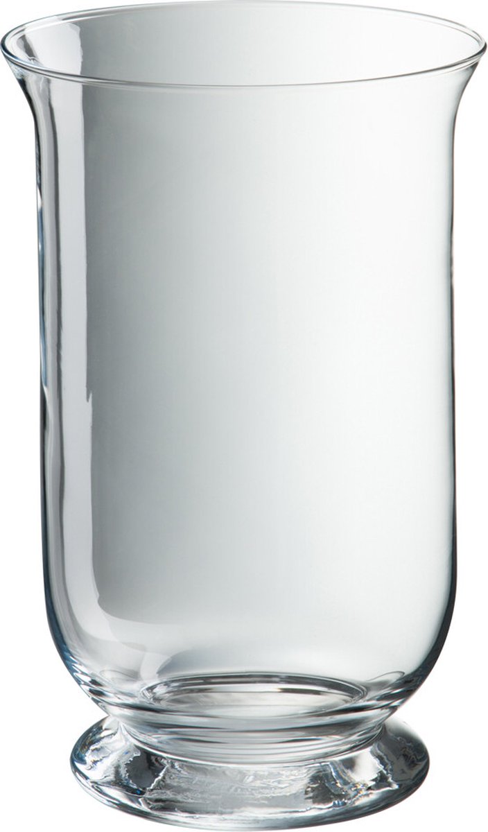 J-Line windlicht Klassiek Klaar - glas - transparant