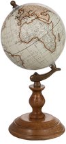 Globe terrestre sur pied J-Line Wit / Naturel 15x15x28