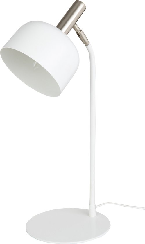 J-Line tafellamp Tilt - metaal - wit/goud