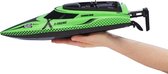 X-TREME Hurricane RC-boot voor kinderen en volwassenen vanaf 14 jaar I Op afstand bestuurbaar I Speedboot met LI-ION-accu I 45 km/u I Met modelstandaard I 24 GHz