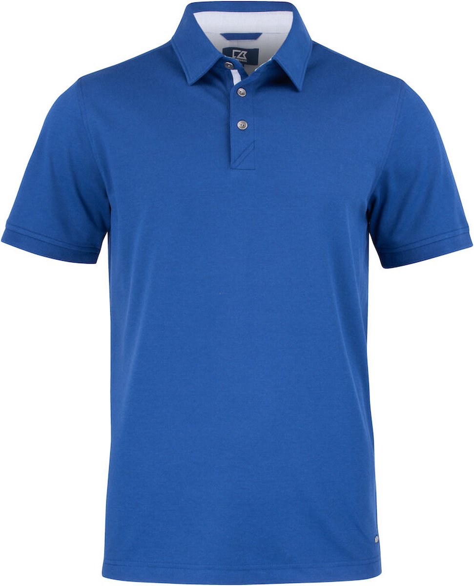 Cutter & Buck Advantage Premium Polo Heren 354420 - Blauw - 4XL