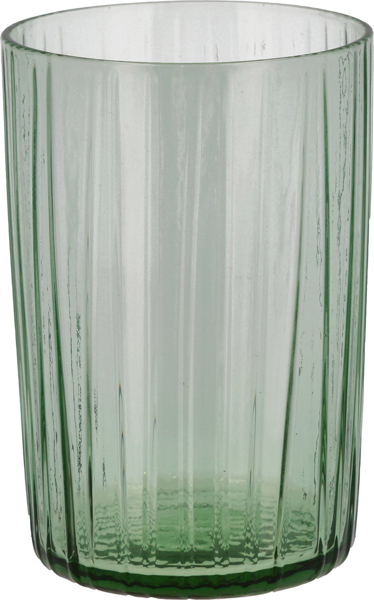 BITZ Kusintha Waterglas Dia 7 x 10,5 cm 28 cl 4 st. Groen