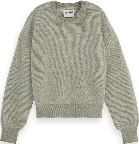 Scotch & Soda FUZZY CREW NECK PULLOVER Dames Trui - Maat M