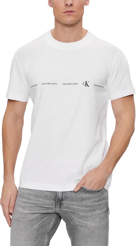 T-Shirt Met Ronde Hals Van Biologisch Katoen Met Print