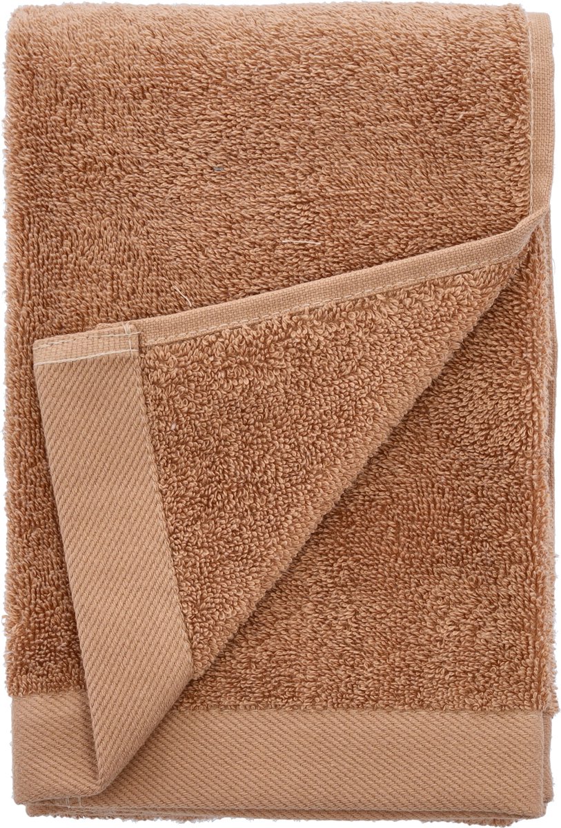Södahl Comfort organic Handdoek 50 x 100 cm Camel