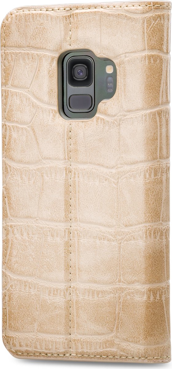 Mobilize Premium Gelly Book Case Samsung Galaxy S9 Alligator Peanut Brown