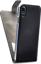 Mobilize Classic Gelly Telefoonhoesje geschikt voor Apple iPhone XS Max Hoesje Bookcase Portemonnee - Zwart