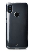 Mobilize Gelly Doorzichtig Telefoonhoesje geschikt voor Xiaomi Mi A2 Hoesje Flexibel TPU Backcover - Transparant