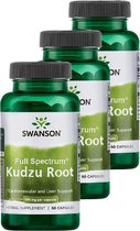 Swanson | Full Spectrum Kudzu Root 500mg | 60 capsules | 3 stuks | 3 x 60 capsules