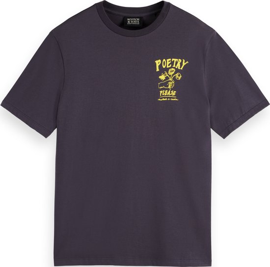 Scotch & Soda REGULAR FIT FRONT CHEST ARTWORK T-SHIRT Heren T-Shirt