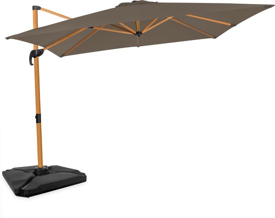 VONROC Premium Zweefparasol Pisogne