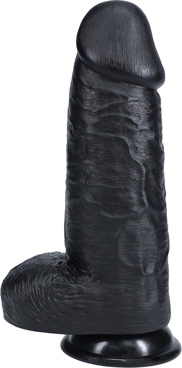 Goedkoopste Extra Thick Straight with Balls 25,4 cm - Black