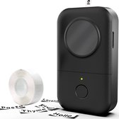 Imprimante d'étiquettes Phomemo D30 - Imprimante d'étiquettes Bluetooth - Étiqueteuse autocollante - Mini imprimante d'étiquettes pour la maison, la Cuisine, École, le bureau - Compatible avec iOS et Android - Zwart