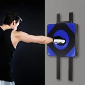 Stootkussen Muur - Bokskussen Muur- Verstelbare Hoogte - Kunstleer Stootkussen - Bokszak - Boksen - Boxing - Boxing Pad - Boxing Target - Thuisgym - Homegym - Wall Mount Boxing Pad - Taekwondo Kick Pad - Boxing Training Equipment - Blauw - Blue -