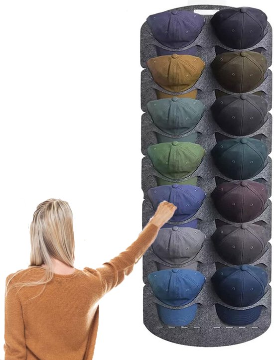 Cap Rack, 10 stuks Zelfklevend Hoedenrek Baseball Cap Opslag