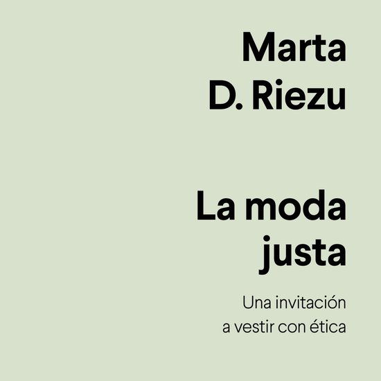 La moda justa - cover