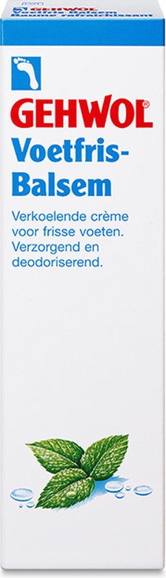 Gehwol Voetfris Balsem - voetencreme beschermt, verfrist en verkoelt langdurig - Tube 75ml