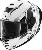 Shark Spartan RS Byhron Wit Zwart Chrom WKU Integraalhelm L