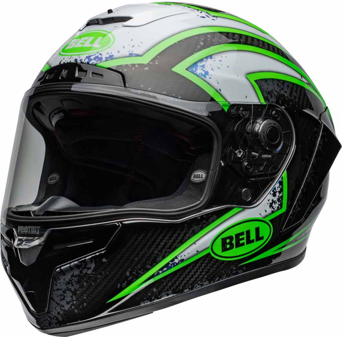 Bell Race Star Dlx Flex Black Kryptonite Full Face Helmet S - Maat S - Helm
