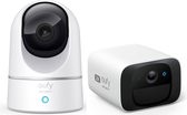 Eufy Pan & Tilt 2K Binnen + Buiten SoloCam C210 Wireless Beveiligingscamera