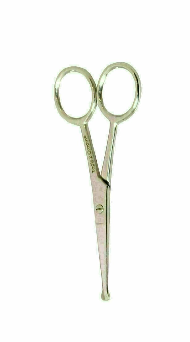 TOOLS-2-GROOM | Tools-2-groom Potenschaartje Recht Met Afgeronde Punt
