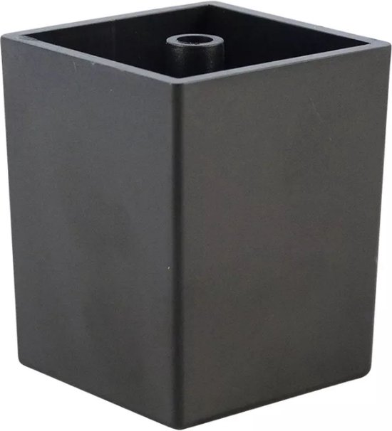QUARKZMAN Rubberen meubelpootdoppen, 4 stuks, 40 x 80 mm, rechthoekige