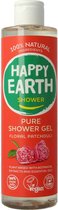 Happy Earth - Pure showergel floral patchouli - 300 Milliliter