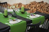 Chemin de table Duni - papier - vert feuille - 480 x 40 cm - Chemins de table