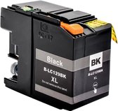 Boxstuff inkt geschikt voor Brother LC127BK XL - Zwart