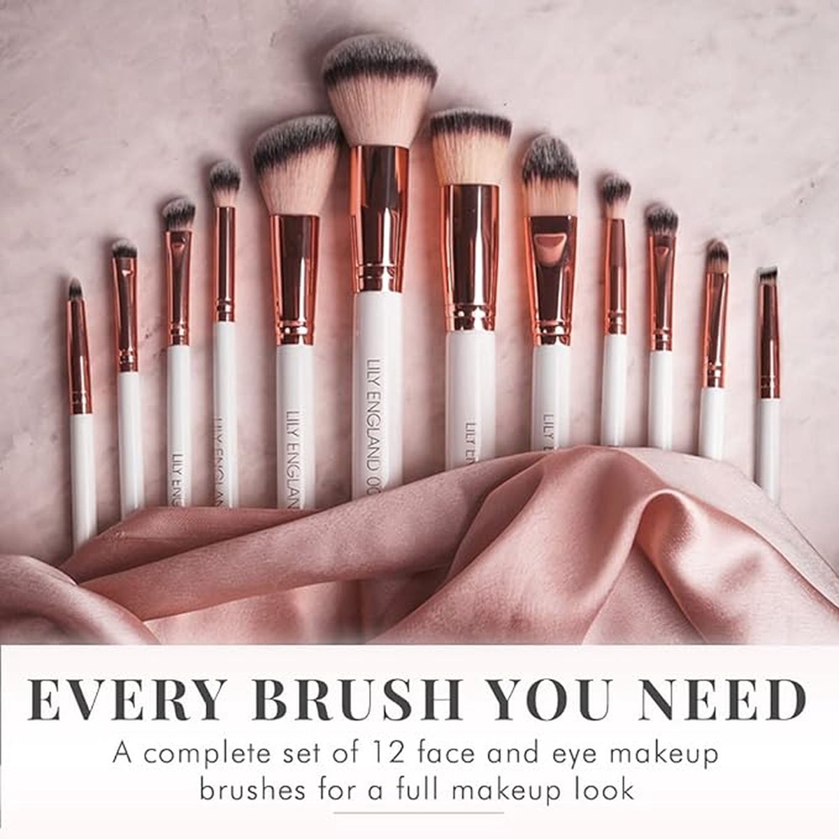 Goedkoopste professionele make-up-kwastenset, eersteklas synthetische kwasten, voor poeder, vloeibare crème, gezicht, oogschaduw, cosmetische kwast 12