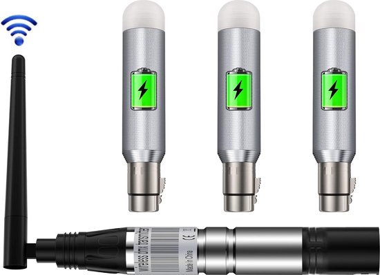 Draadloze zender met 3 ontvangers - 1000W, IP21 Draadloze zender met 3 ontvangers - 1000W, IP21
