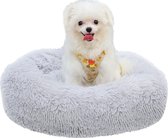 Luxe Honden- en Kattenbed - Comfortabel Rustpunt voor Jouw Huisdier - Lichtgrijs Design - Optimaal Slaapcomfort - Huisdier Accessoire