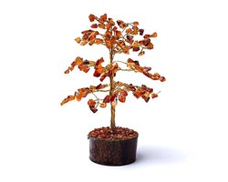Edelsteen Boom Carneool - ±18cm - ±18cm