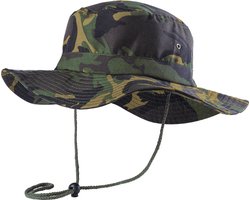 Safari hoed camouflage - Bucket hat - Vissershoedje - Zonnehoed - Dames en heren - Polyester - Groen Safari hoed camouflage - Bucket hat - Vissershoedje - Zonnehoed - Dames en heren - Polyester - Groen