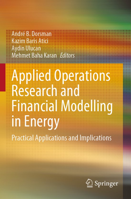 Applied Operations Research and Financial Modelling in Energ ... - cover