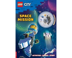 LEGO® Minifigure Activity- LEGO® City: Space Mission Activity Book (with astronaut LEGO minifigure and rover mini-build)