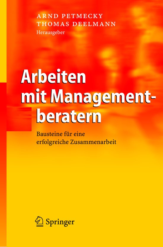 Arbeiten mit Managementberatern - cover