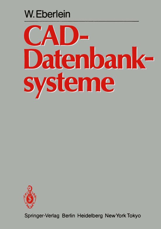 CAD-Datenbanksysteme - cover