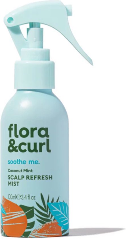 Flora & Curl Kokos Munt Hoofdhuid Verfrisser