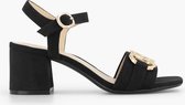 graceland Zwarte sandalette sierketting - Maat 38