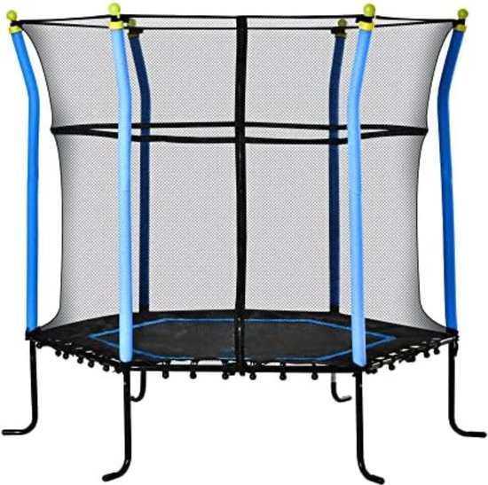 Gratyfied - Kleine trampoline - 160 x 38 x 163,5 cm - 10 kilogram