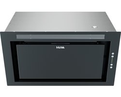 ETNA AI752ZT - Inbouw afzuigkap - 52 cm - Mat zwart - 650 m³/h - Energielabel B - Verlichting met LED strip