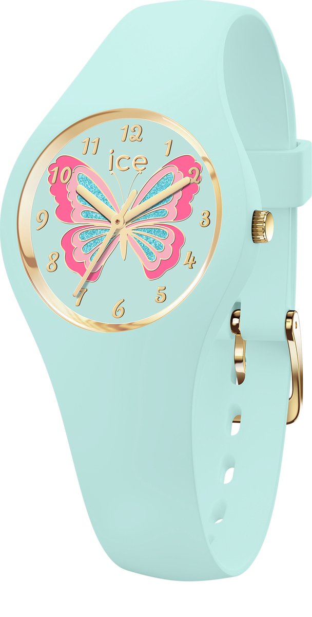 Ice Watch ICE fantasia - Butterfly bloom 021953 Horloge - Siliconen - Blauw - Ø 28 mm