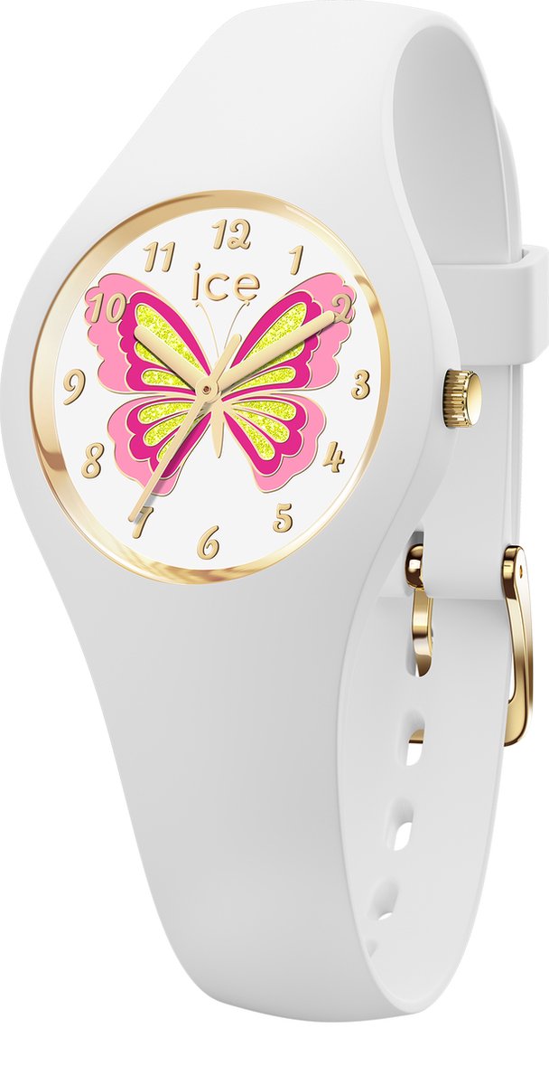 Ice Watch ICE fantasia - Butterfly lily 021951 Horloge - Siliconen - Wit - Ø 28 mm