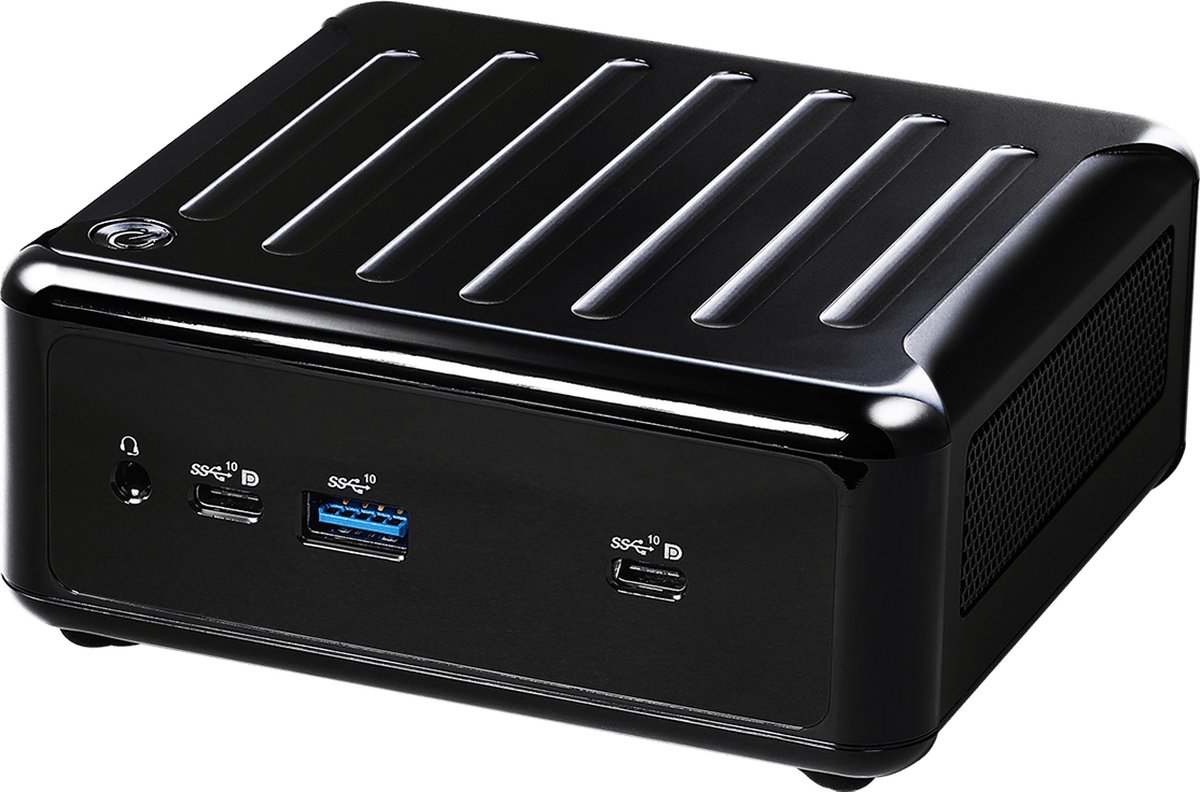 Asrock NUC BOX-1165G7 0,6L maat pc Zwart i7-1165G7 4,7 GHz
