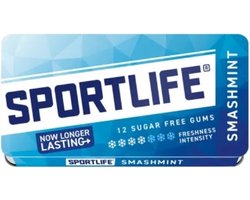 Sportlife Smashmint Sugar-free Chewing Gum